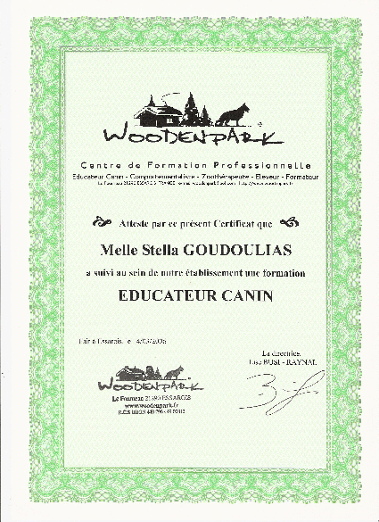 Educateur canin